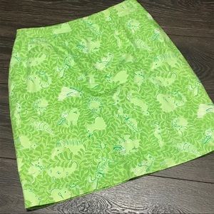 Lilly Pulitzer Animals Skirt